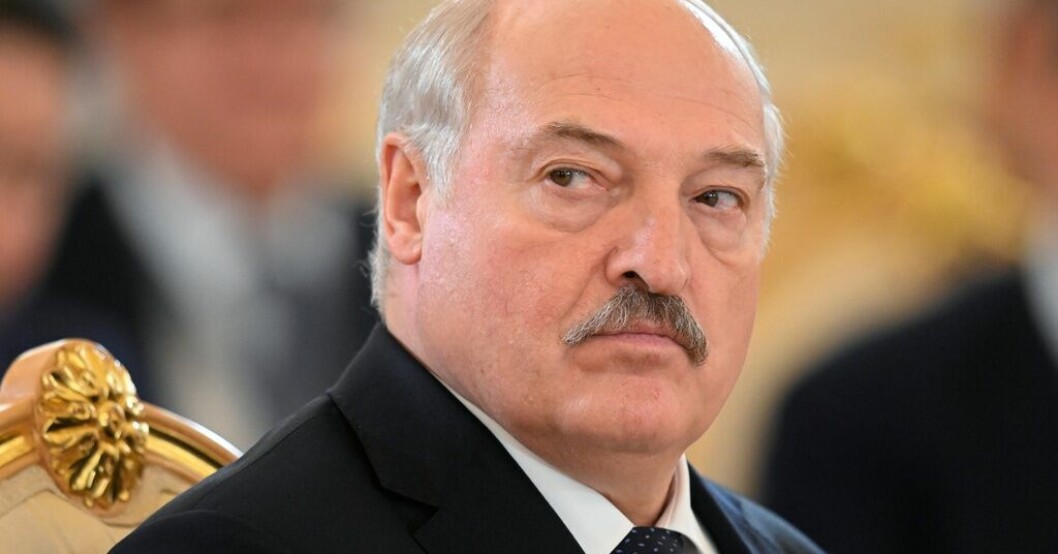 Belarus president Aleksandr Lukasjenko. Ännu en oppositionsaktivist har dömts till ett långt fängelsestraff i det auktoritärt styrda landet. Arkivbild. Oppositionsaktivist dömd i Belarus