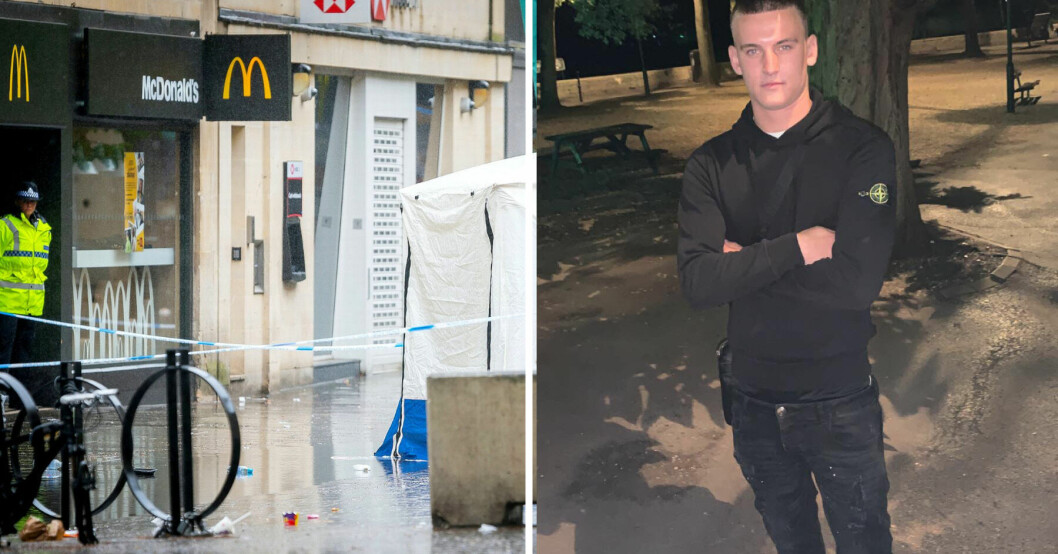 Ben Moncrieff blev knivmördag på McDonalds i staden Somerset.