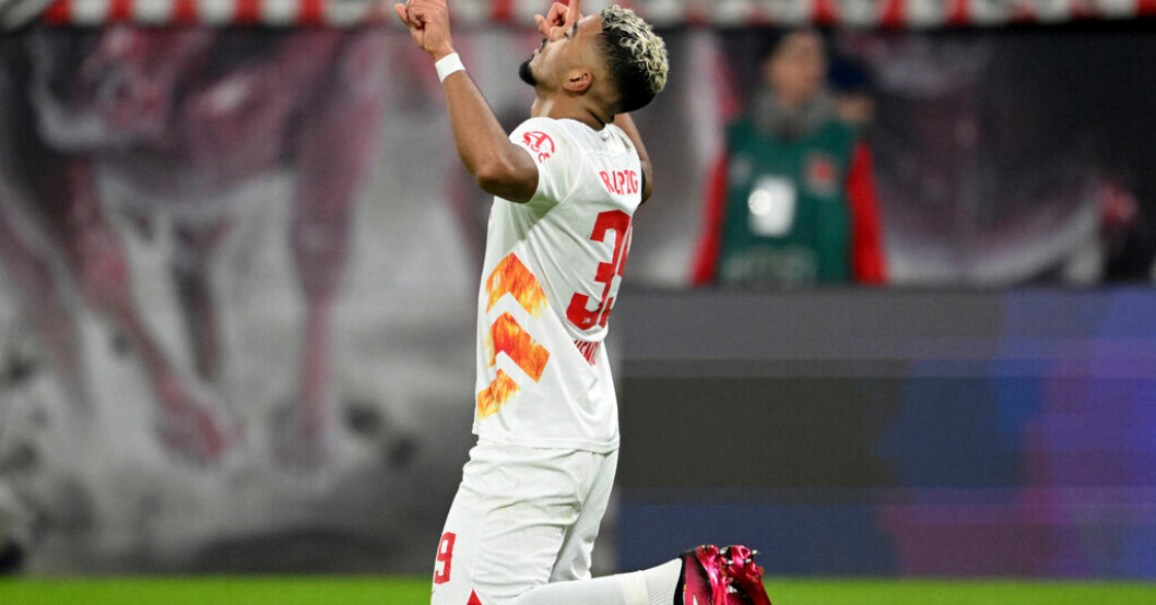 Benjamin Henrichs fick efter vinsten mot Dortmund ta emot rasistiska kommentarer. Arkivbild. Utsatt för rasism – publicerade kommentarerna