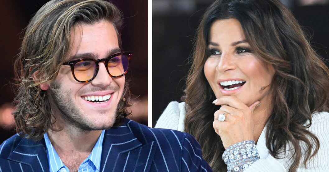 Benjamin Ingrosso och Carola Häggkvist.