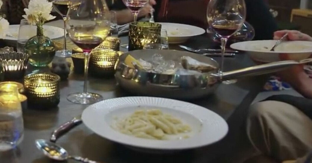 Tryffelpasta med penne. Benjamins
