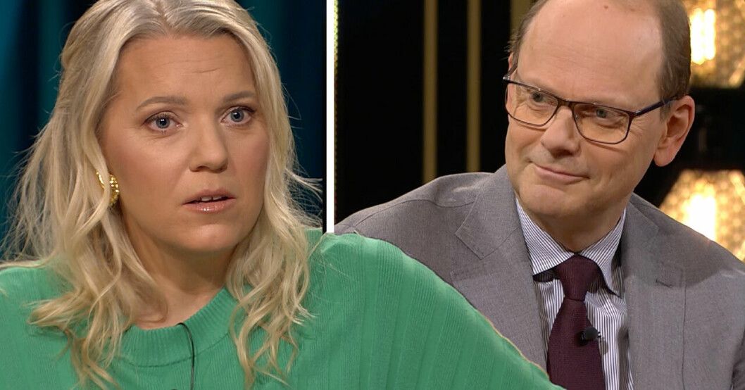 Carina Bergfeldt och Lasse Granqvist