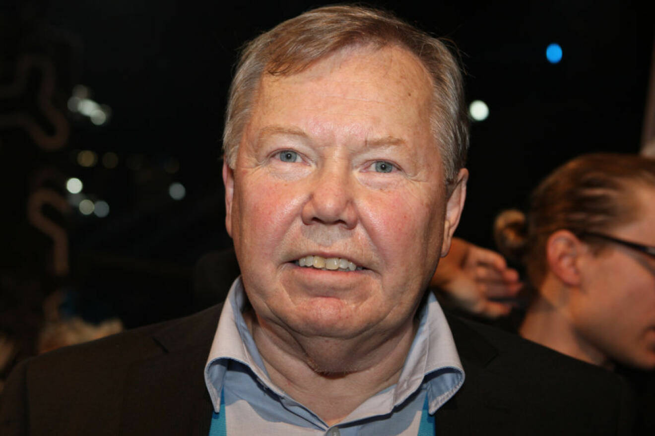 Bert Karlsson fotas i Göteborg 2009 under deltävlingen där i Melodifestivalen.