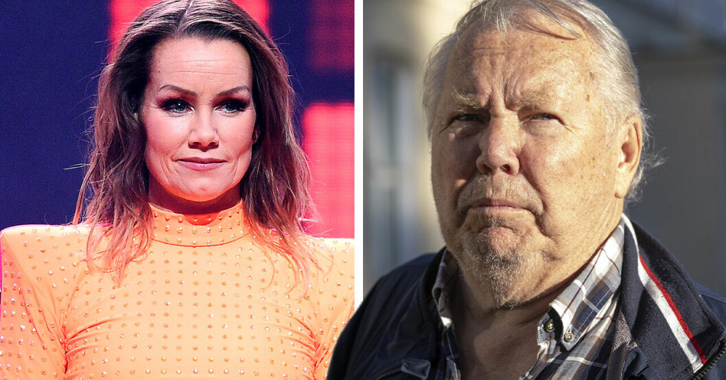 Linda Bengtzing och Bert Karlsson