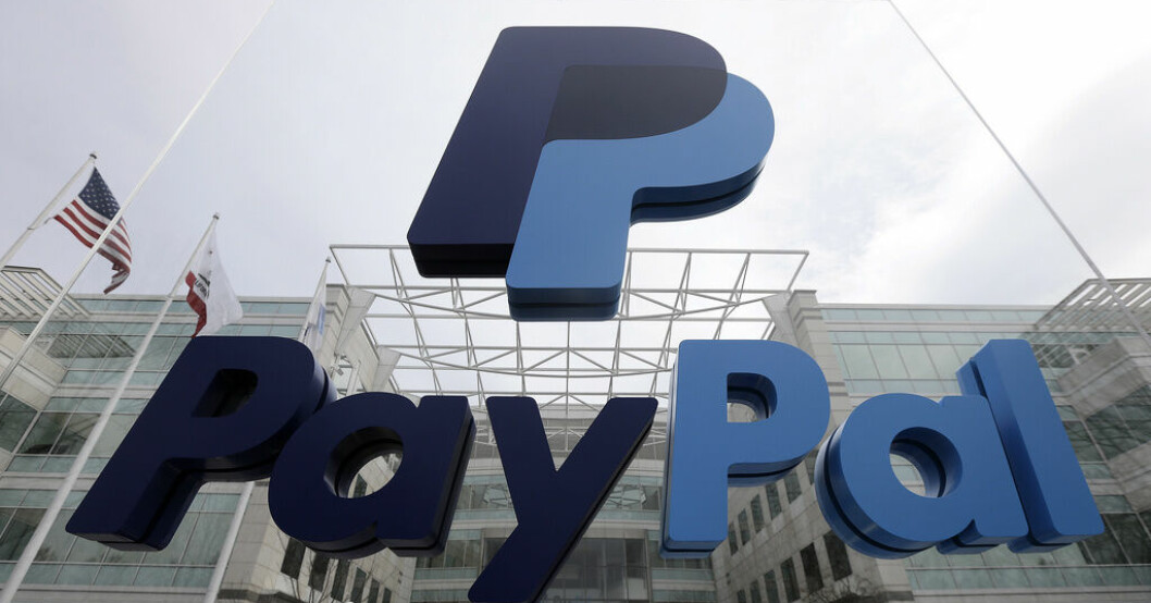 Betaljätten Paypal föll hårt på den amerikanska börsen. Arkivbild. Paypal rasade på Wall Street