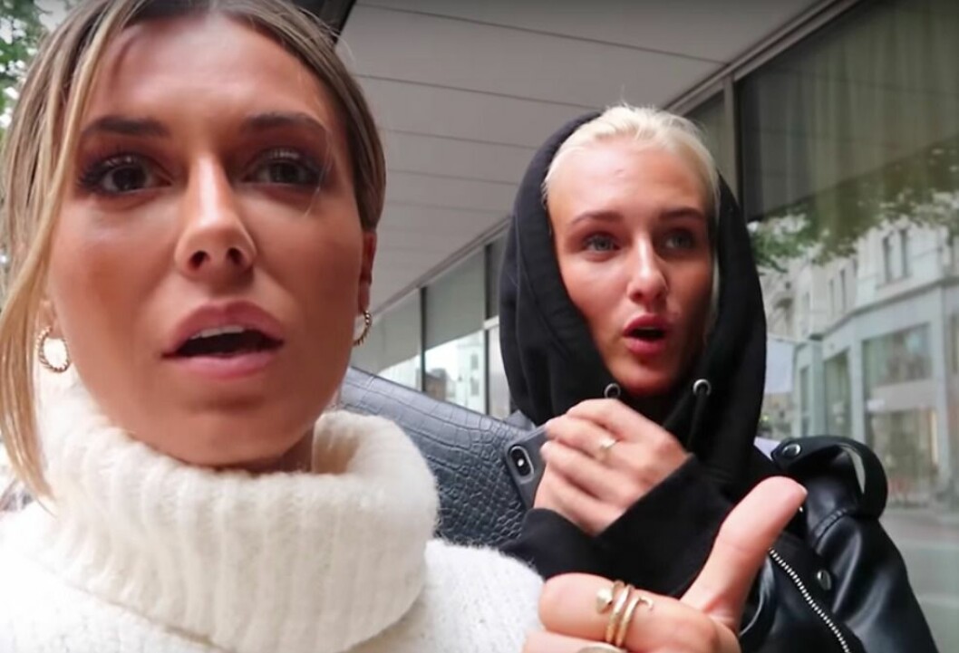FOTO: Youtube Lovisa Worge och Bianca Ingrosso