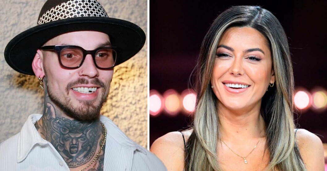 Simon Olsson Bull och Bianca Ingrosso
