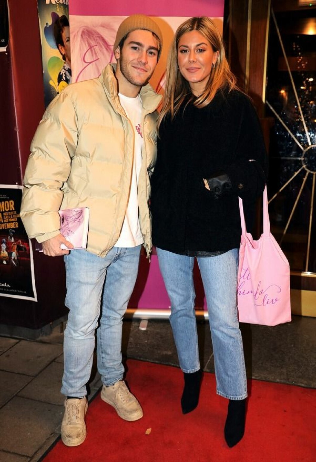 FOTO: Hans Shimoda/TT Benjamin Ingrosso och Bianca Ingrosso på röda mattan