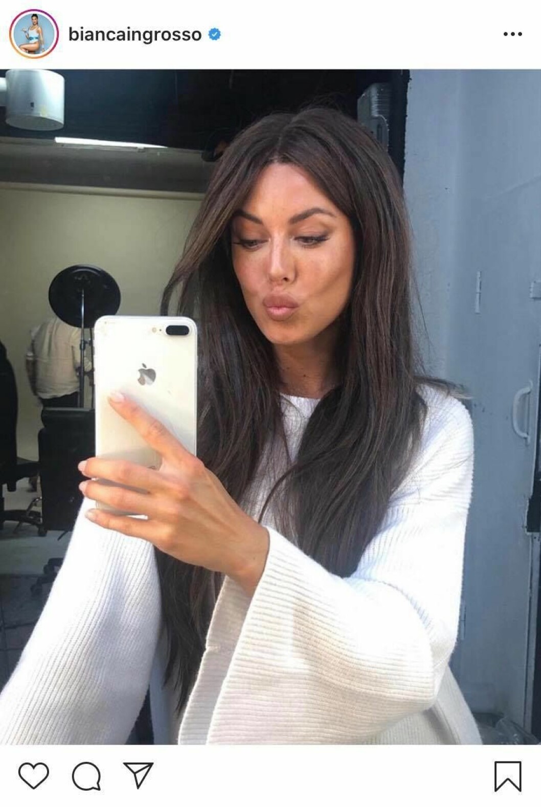 FOTO: Instagram Bianca Ingrosso ny frisyr