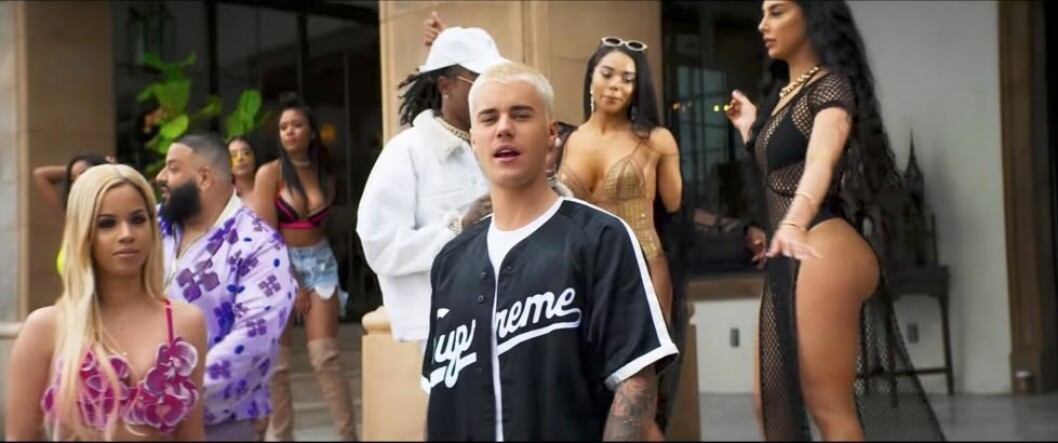 Justin Bieber i musikvideon till “I’m the one”