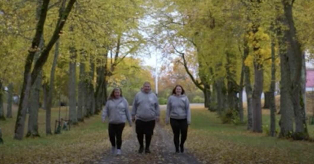 Tre finalister i Biggest loser 2020. Biggest loser-finalister