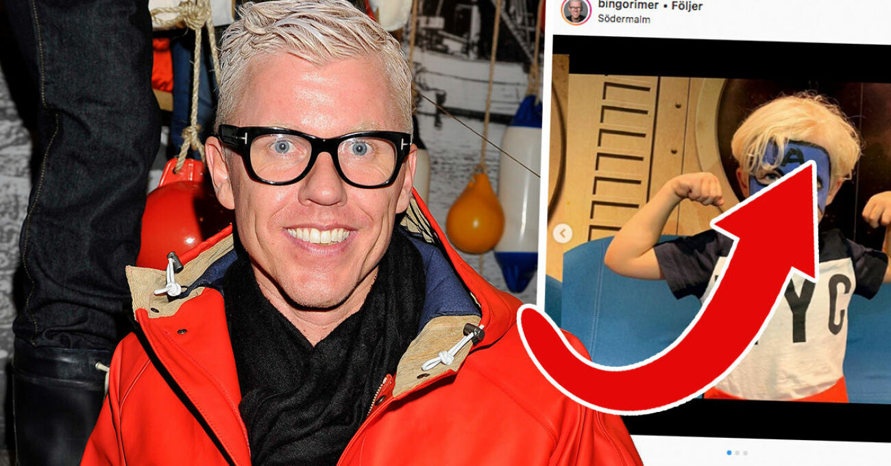 Bingo Rimér kritiseras efter oron för sonen: ”Inte helt hälsosamt” | Hänt