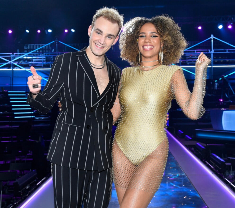 Finalisterna i <span class=" italic" data-lab-italic_desktop="italic">Idol </span>2021. Birkir Blær Jacqline Mossberg Mounkassa