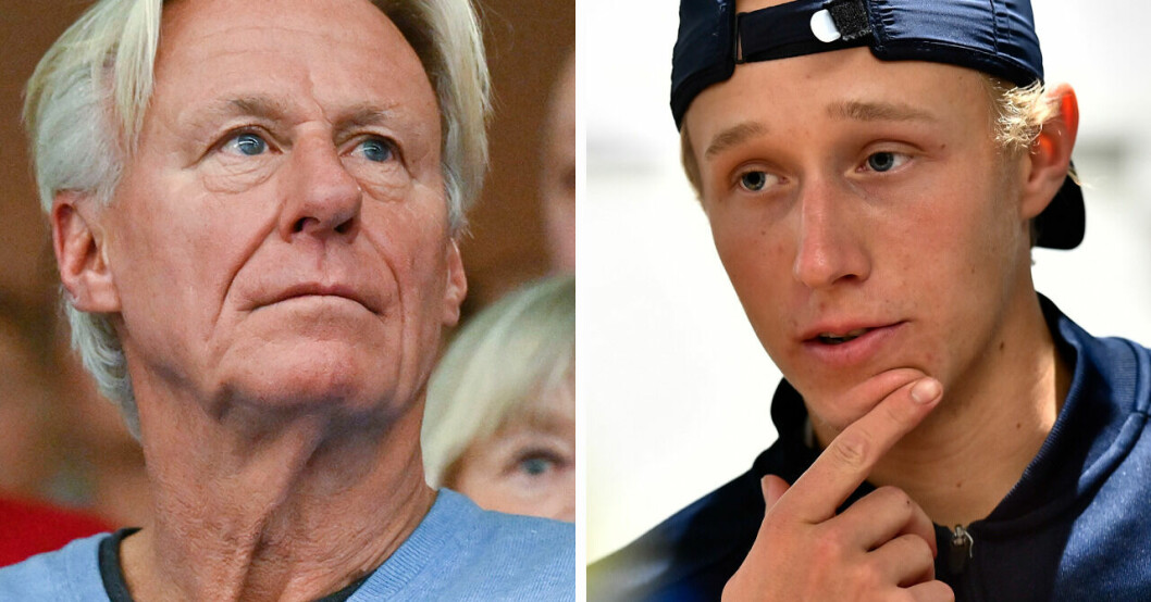 Björn Borg ville inte att sonen Leo Borg skulle spela tennis.