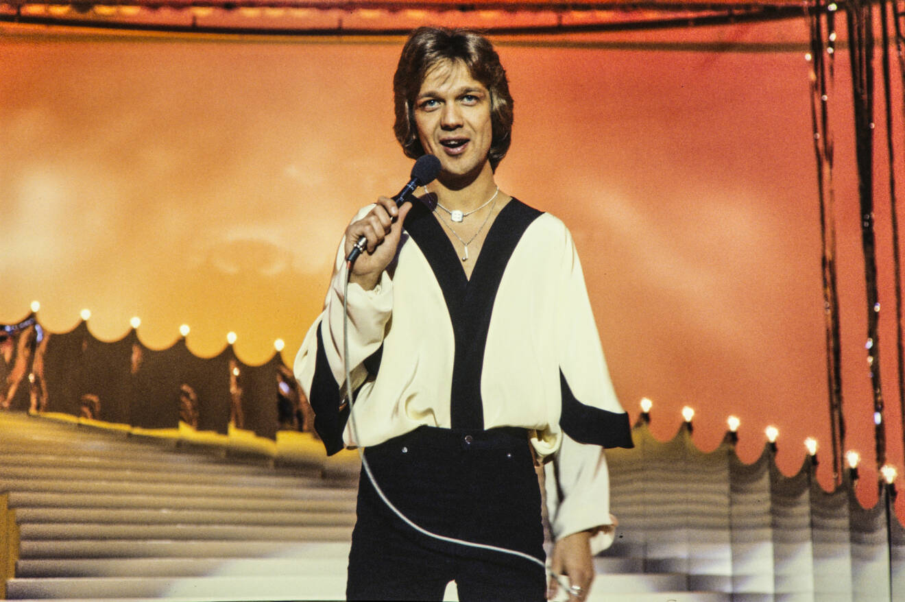 Björn Skifs i Melodifestivalen 1978.