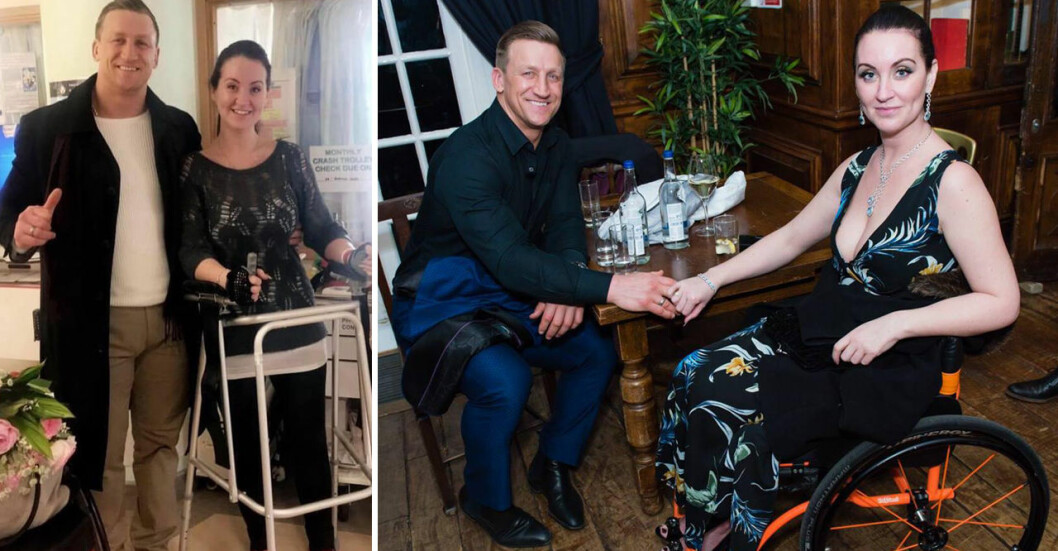 <strong>Efter att ha tränat ihop i flera månader blev Riona Kelly och personliga tränaren Keith Mason kära.</strong> Efter att ha tränat ihop i flera månader blev Riona Kelly och personliga tränaren Keith Mason kära.