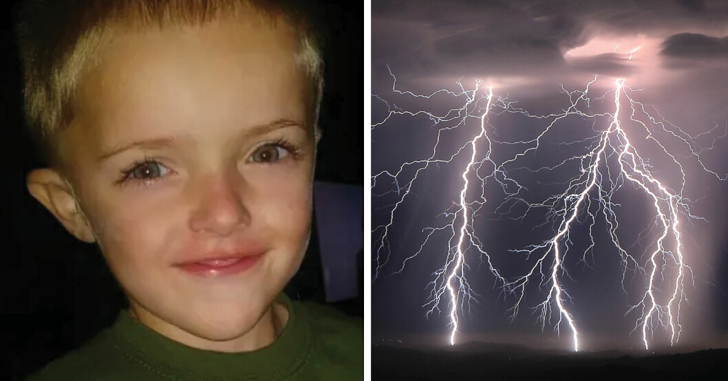 Pappa dog i plötsligt blixtnedslag – 6-åriga sonen slåss för sitt liv