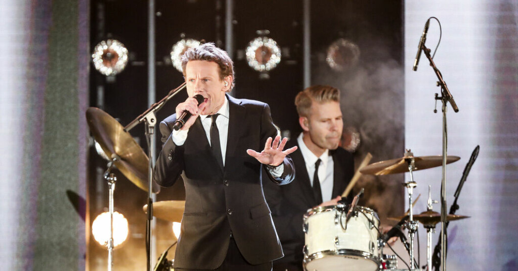 Bo Kaspers orkester. Arkivbild. Bo Kaspers orkester gör show på Rival