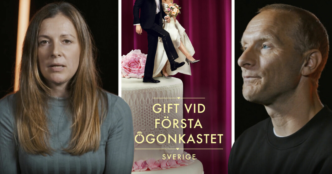 Bodil och Hans i Gift vid första ögonkastet 2022 på SVT