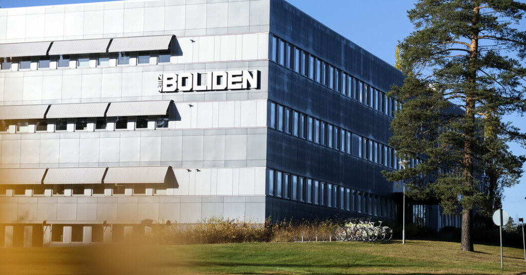 Boliden lämnar delårsrapport. Arkivbild. Sämre än väntat från Boliden