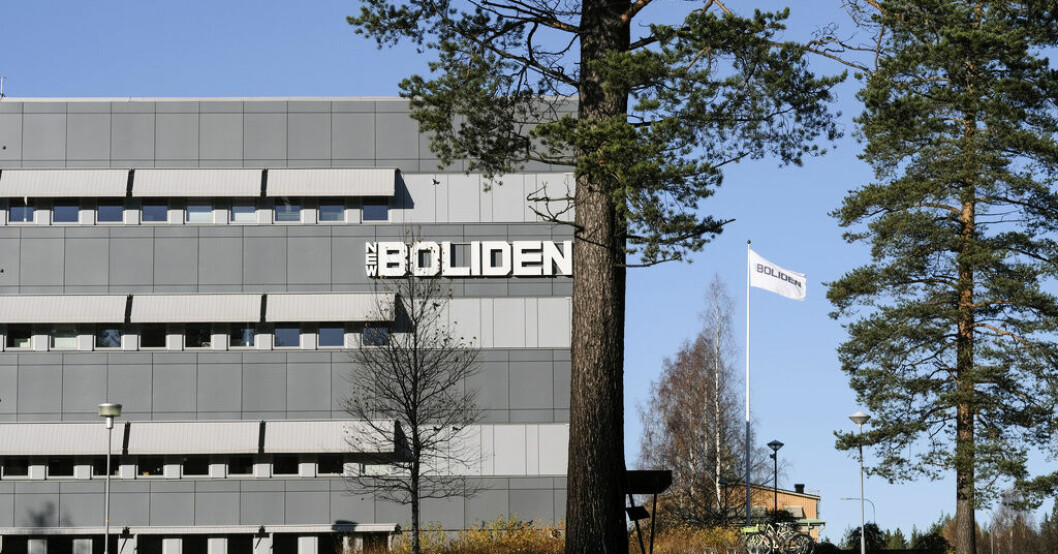 Boliden lämnar delårssiffror. Arkivbild. Sämre än väntat från Boliden