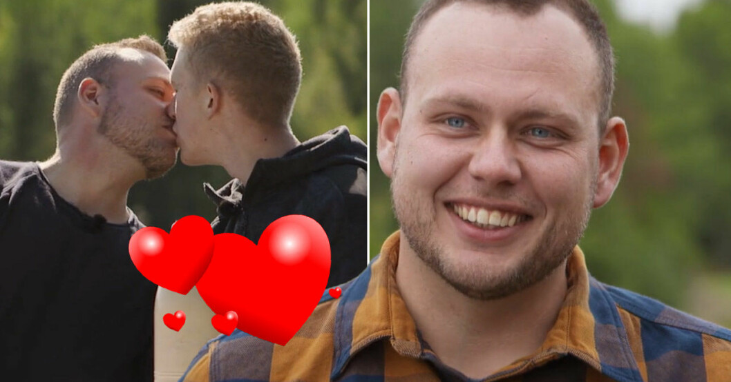 Bonde söker fru-Patrik och pojkvännen Gustav.