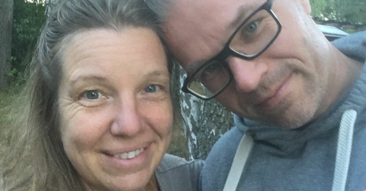 Linda med nya pojkvännen Mattias. Bonde söker fru 2020: Linda