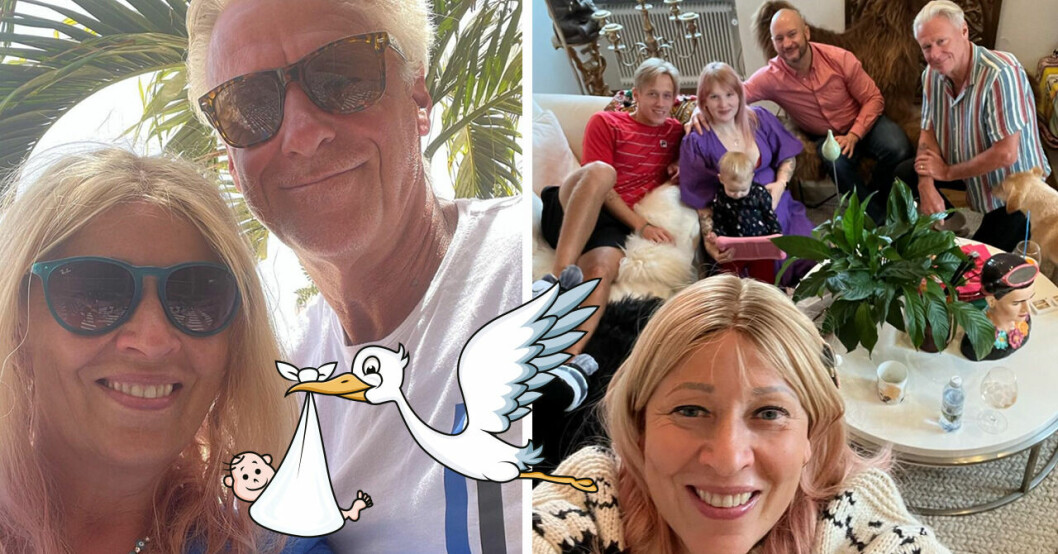 Björn Borgs bebislycka – blir bonusmorfar för andra gången