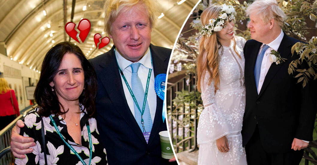 Marina Wheeler var gift med Boris Johnson i 25 år. Nu har han gift sig med 23 år yngre kärleken Carrie Symonds.