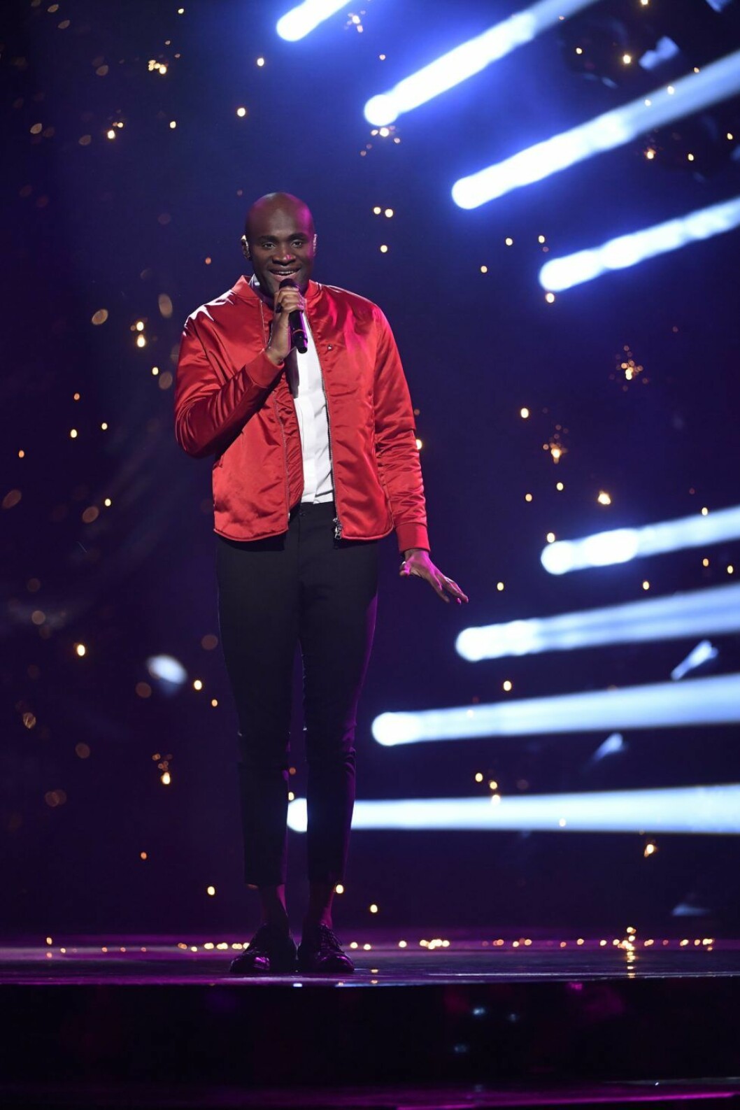 Boris René Melodifestivalen, Göteborg, genrep, 2017-02-03 Boris René Melodifestivalen, Göteborg, genrep, 2017-02-03