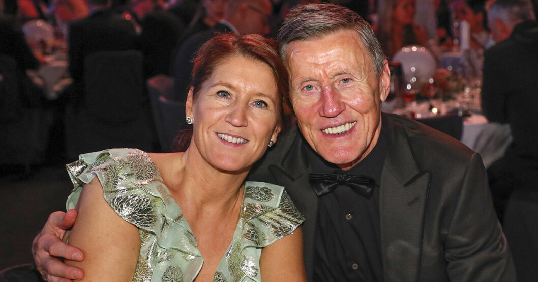 Börje och frun Pia. Börje och frun Pia.