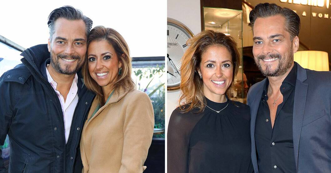 Staffan ”Bosson” Olsson och sambon Nadia Dagelin. Staffan ”Bosson” Olsson och sambon Nadia Dagelin.
