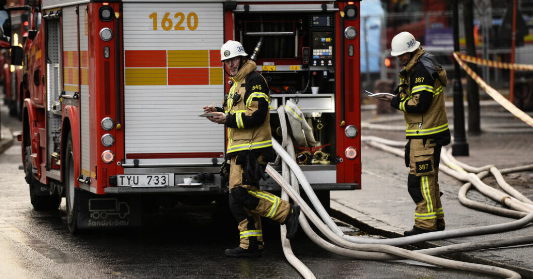 Brandmän.