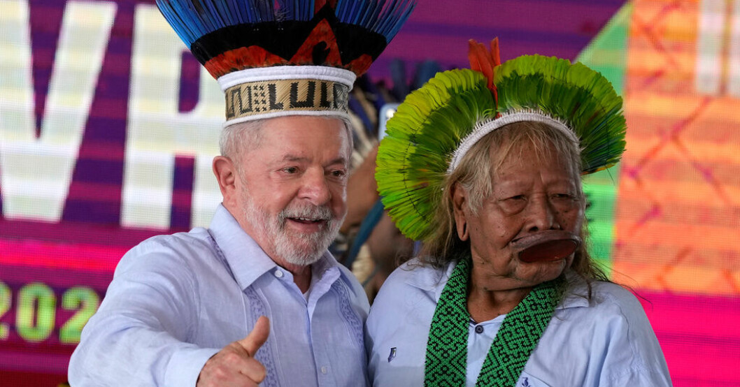 President Lula ger landområden till urbefolkning
