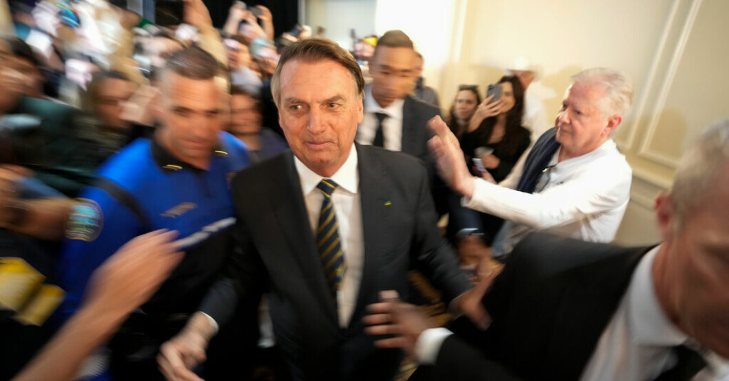 Brasiliens tidigare president, den högerextreme Jair Bolsonaro, planerar att återvända till Brasilien. Arkivbild. Bolsonaro på väg hem till Brasilien