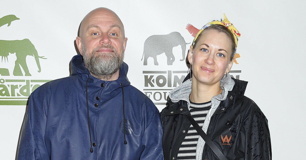 Daniel Breitholtz med frun Jessica. Daniel Breitholtz och frun Jessica.