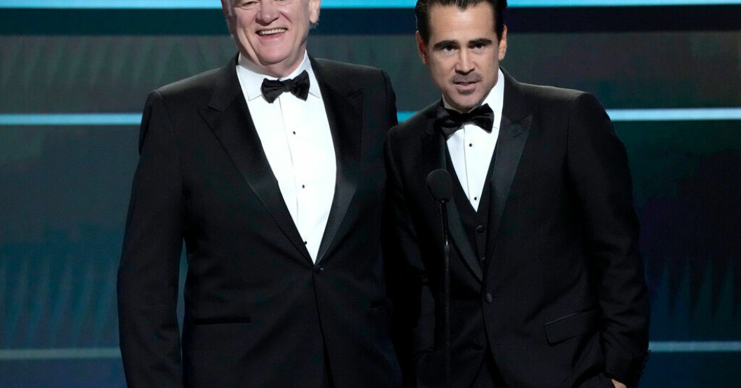 Brendan Gleeson, till vänster, och Colin Farrell, till höger, medverkar i kritikerhyllade "The Banshees of Inisherin". Arkivbild. "The Banshees of Inisherin" snart på Disney+