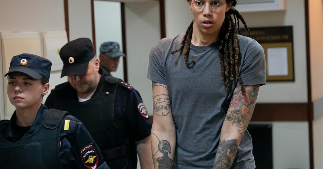Brittney Griner ska spela WNBA-basket igen. Arkivbild. Griner klar för WNBA-spel efter fängelsetiden