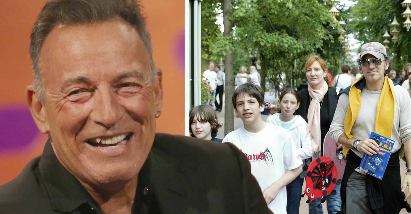 Bruce Springsteen värnar om sina barn och familj.