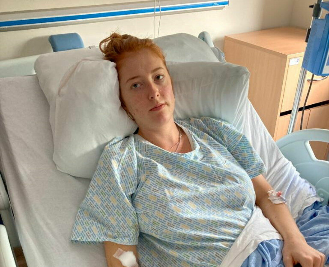 Alices mamma Sarah bad henne ringa 112 – vilket var väldigt tur, efter bara timmar efter förlorade 19-åringen medvetandet.
