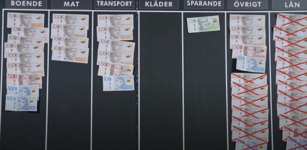 Exempel på hur Lyxfällans nya budgettavla kan se ut. FOTO: TV3