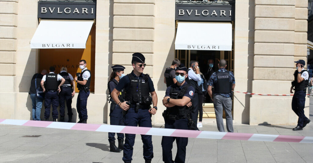 Bulgaris flaggskeppsbutik i Paris har rånats för andra gången på 19 månader. Arkivbild. Lyxkupp mot smyckesjätte i Paris