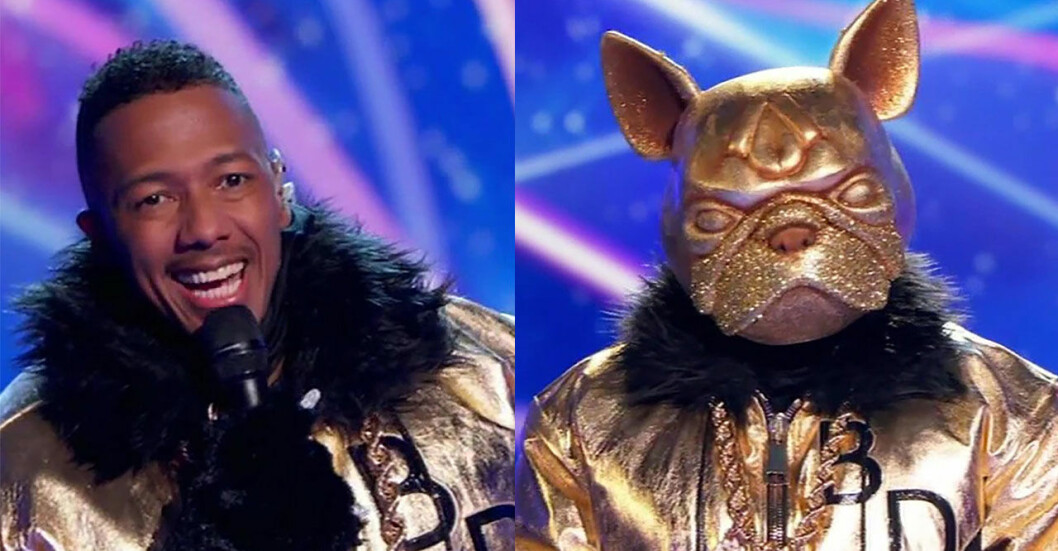 Komiker Nick Cannon i Masked Singer USA 2021.