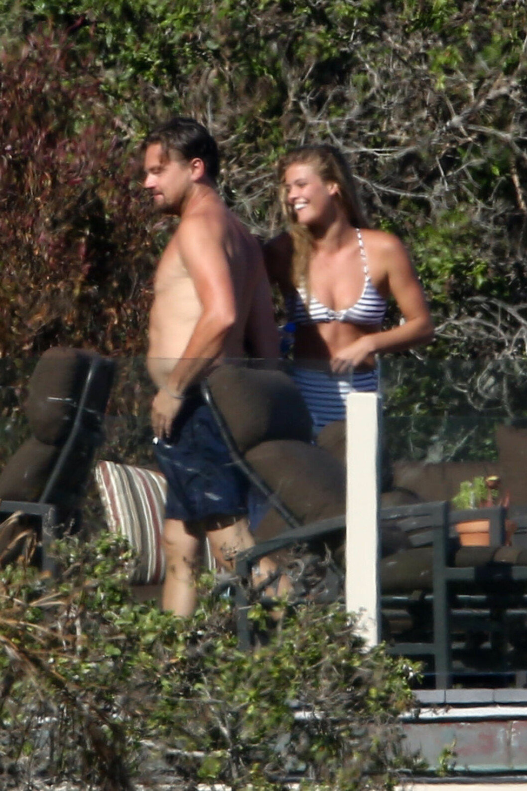 Leonard DiCaprio och Nina Agdal ser då ut att trivas i varandras sällskap.