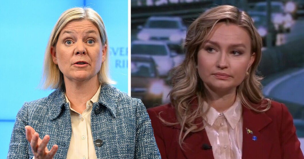 Magdalena Andersson och Ebba Busch.