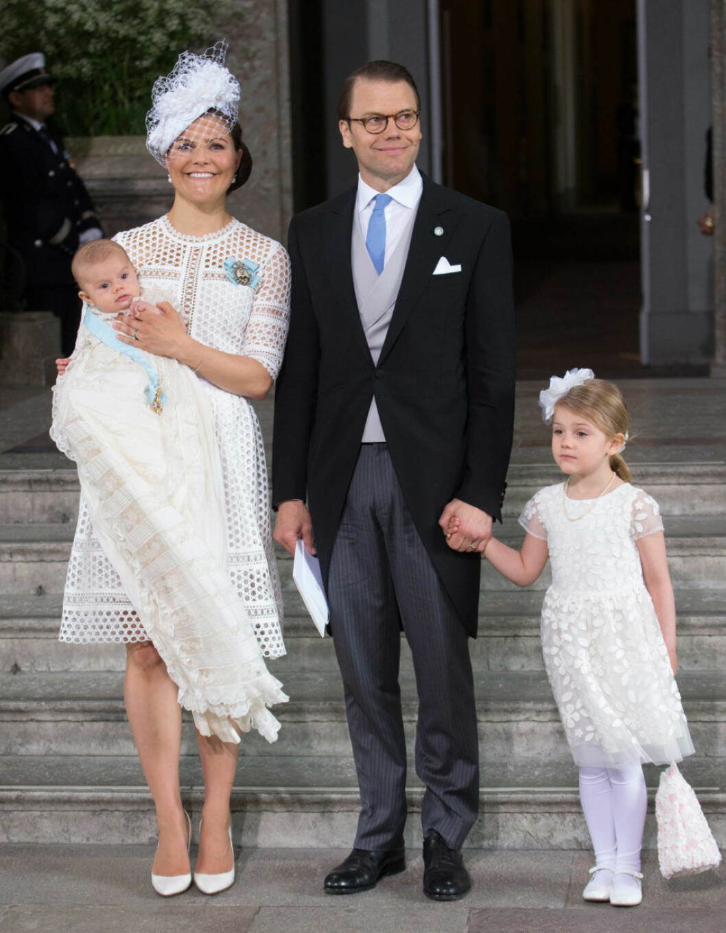 Kronprinsessan Victoria var först med att bära den drömmiga klänningen från svenska märket By Malina på prins Oscars dop 27 maj förra året.