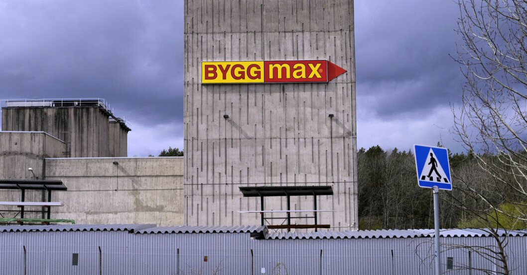 Byggmax sålde mindre. Arkivbild. Byggfesten över för Byggmax