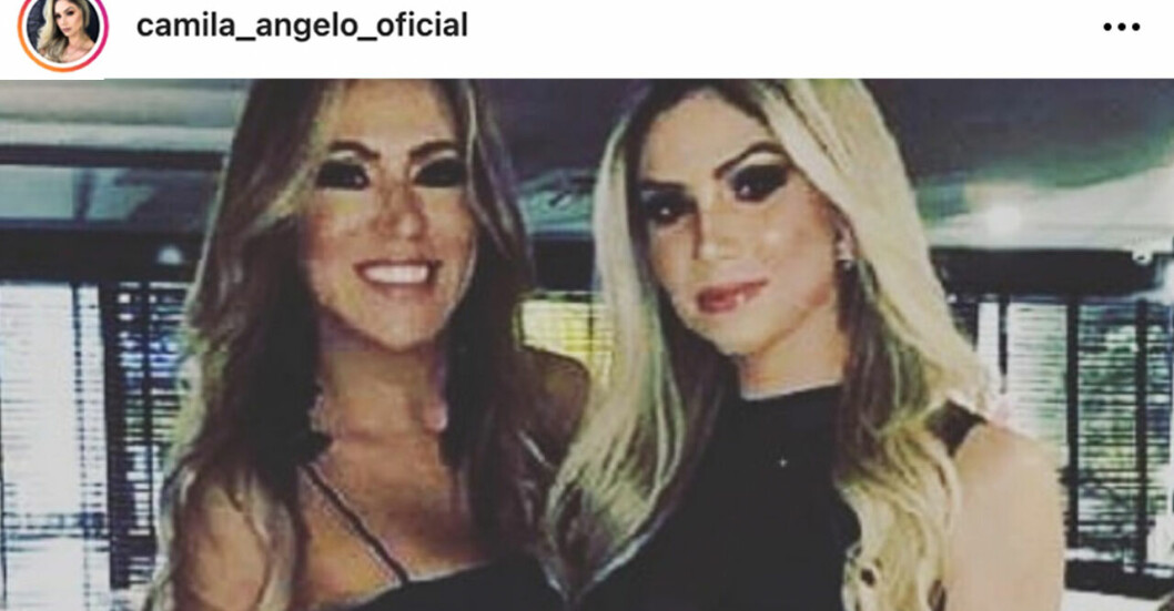 <strong>Kort efter att relationen blivit tillkännagiven publicerade Camila Angelo en bild där hon bad om ursäkt. Hon skrev ”Förlåt tant Iran”.</strong> Kort efter att relationen blivit tillkännagiven publicerade Camila Angelo en bild där hon bad sin faster Iran om ursäkt.