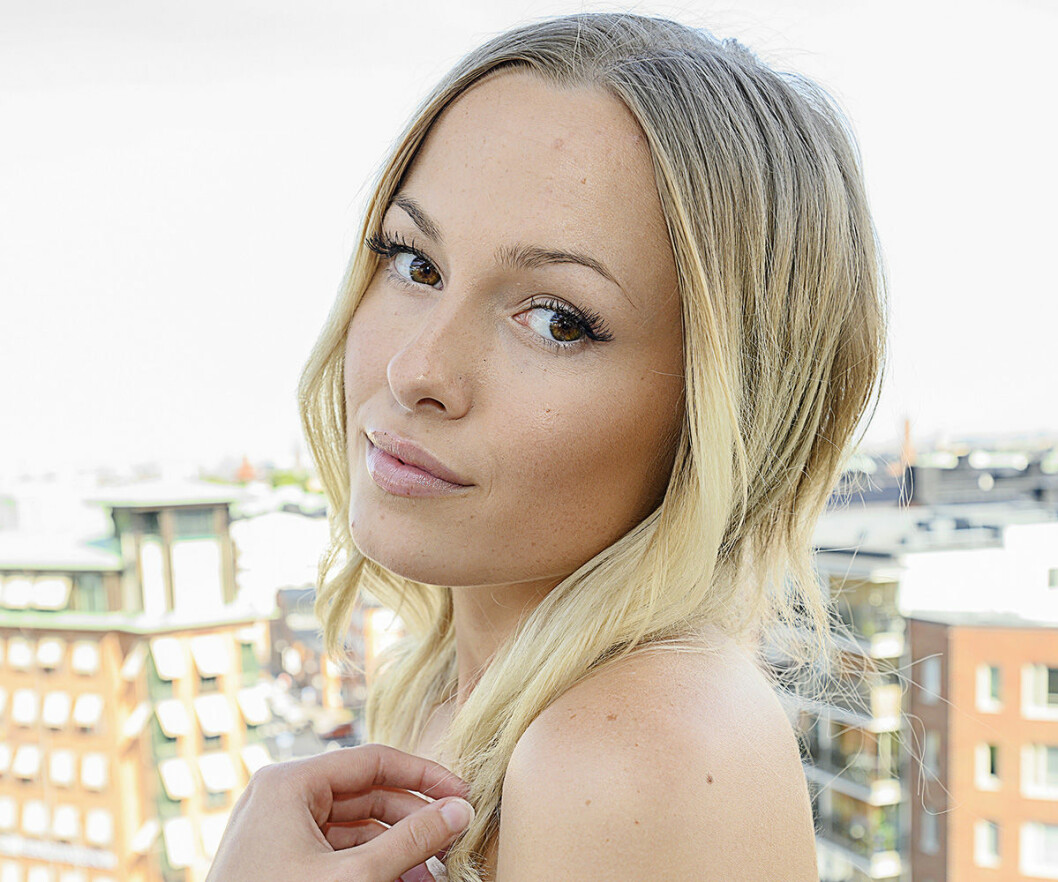 Camilla Skalleberg. <strong>Foto: TT.</strong> Camilla Skalleberg i Paradise hotel 2019.