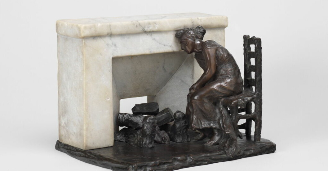 Camille Claudels "Dröm vid brasan". Claudel-skulptur till Nationalmuseum